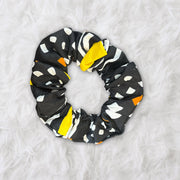 Afrikanischer Druck Scrunchie - Haaraccessoires - Schwarz